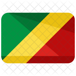 Congo republic Flag Icon