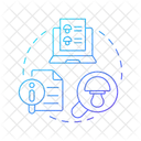 Conhecimento para identificar cogumelos  Ícone