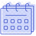 Conjunto de iconos de calendario  Icono