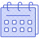 Conjunto de iconos de calendario  Icono