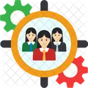 Objetivo Del Equipo Objetivo Meta Icono