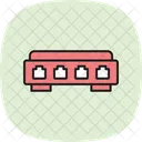 Conmutador De Red Icono