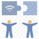 Connect Jigsaw Network Icon