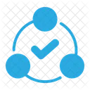 Connect Social Network Networking Icon
