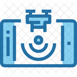 Connect Drone Icon Of Colored Outline Style Available In Svg Png Eps Ai Icon Fonts