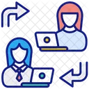 Connect Friends  Icon
