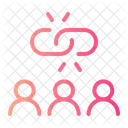 Connect Link Friendship Icon