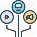 Connect Marketing Video Icon