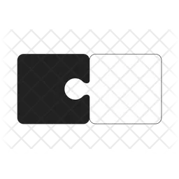 Connect jigsaw puzzle pieces  Icon