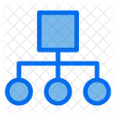 Connect Link Hierarchy Organization Icon