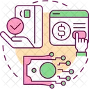 Connect payment gateway  Icon