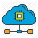 Connection Cloud Networking Icon