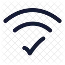 Wi-Fi connecté  Icône