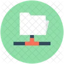 Connected Folder Sharing Icon
