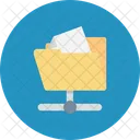 Connected Folder Folder Sharing Server Folder Icon