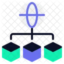 Infrastructure Technology Network Icon