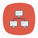 Network Computer Security Icon