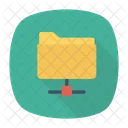 Connected Folder Document Folder Icon