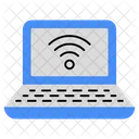 Connected Laptop  Icon