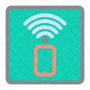 Handphone Wireless Signal Icon