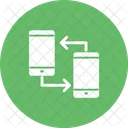Connected mobile  Icon