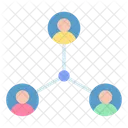 Connected People  Icon