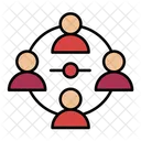Connected People  Icon
