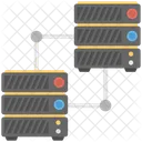 Server Connected Mainframe Icon