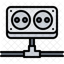 Connected socket  Icon