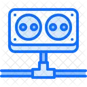 Connected socket  Icon