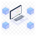Shared System Connected System Connected Laptop Icon