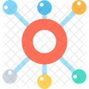 Connected Users Networking Social Community Icon