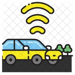 Connected  vehicle  Icon