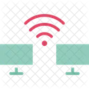 Connected With Internet Internet Connectivity Wifi Internet Setup Icon