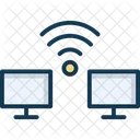 Connected with internet  Icon