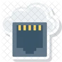 Connecter Dsl Cloud Icon