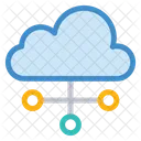 Cloud Connexion Serveur Icône