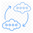 Connexion Cloud Serveur Icône