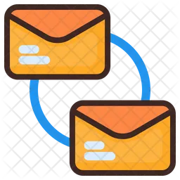 Connecting Email  Icon