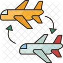 Connecting Flight Icon