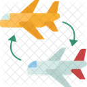 Connecting Flight  Symbol