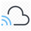 Connecting To Cloud  Icon