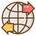 Connection Network World Icon