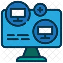 Connection Group Cyber Icon