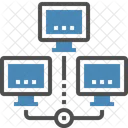 Connection Computer Structure Icon