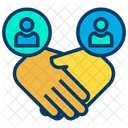 Handshake Deal Meetup Icon