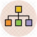 Connection Hierarchy Structure Icon