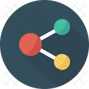 Connection Media Network Icon