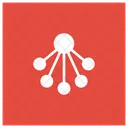 Connection Network Computing Icon