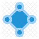 Connection Seo Business Icon